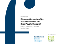 Die neue Generation 50+ Was erwartet sie von ihrer Psychotherapie?