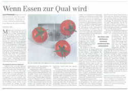 Wenn Essen zur Qual wird, Dr. med. Stephan N. Trier, M.H.A. in der Handelszeitung vom 31.3.2011